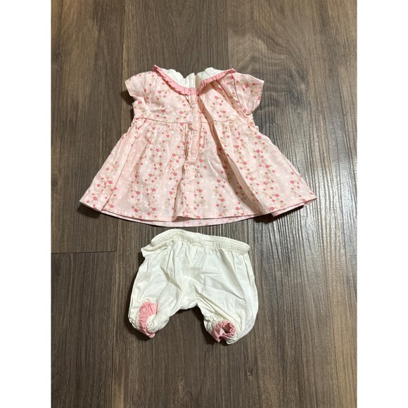 VTG American Girl Bitty Baby My Big Day Dress & Bloomers Pink Retired - Picture 2 of 3